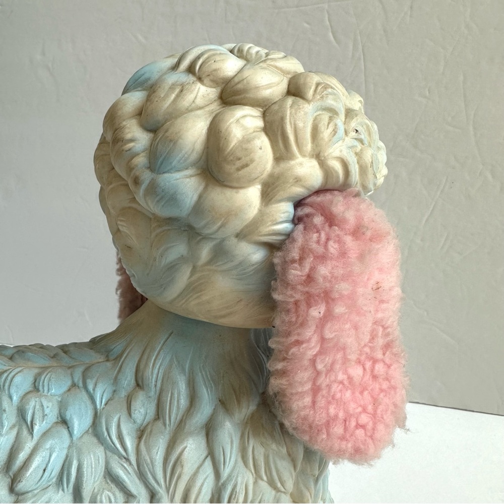 Vintage 1956 Edward Mobley Rubber Plastic Lamb Sleepy Eyes Soft Ears - Picture 7 of 13